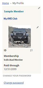 Profile panel image