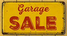 Check out our garage sale items