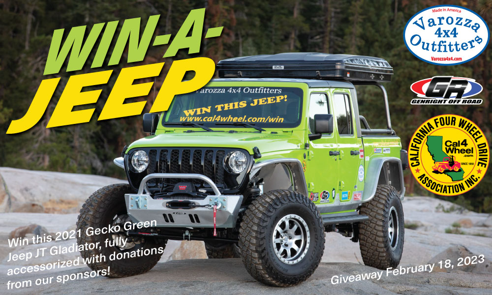 Win this 2021 Jeep Gladiator