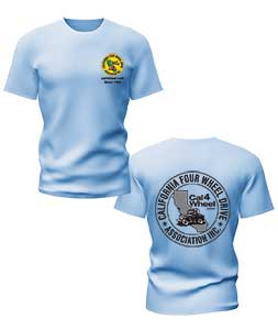 Youth Cal4Wheel T-Shirt - Blue - Large